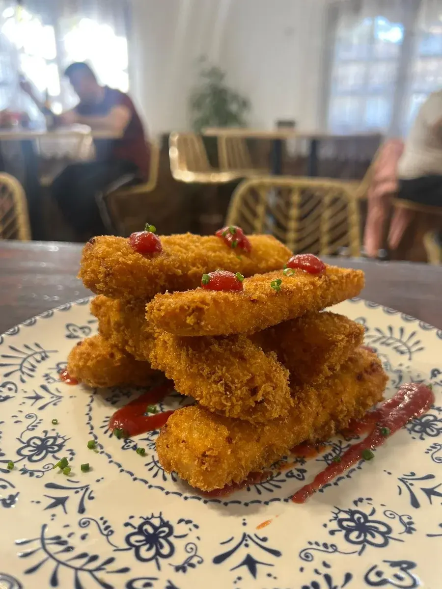 Queso frito de cabra
